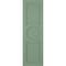 Ekena Millwork True Fit PVC Center Circle Arts & Crafts Fixed Mount Shutters, Track Green, 18W x 42H, PR TFP001AC18X042TG - alternate 7